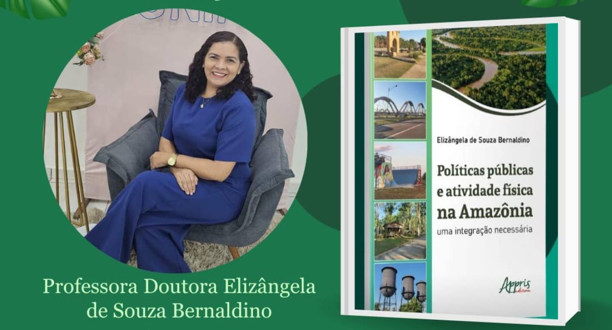 Pesquisadora da Unir lança livro sobre atividade física na Amazônia