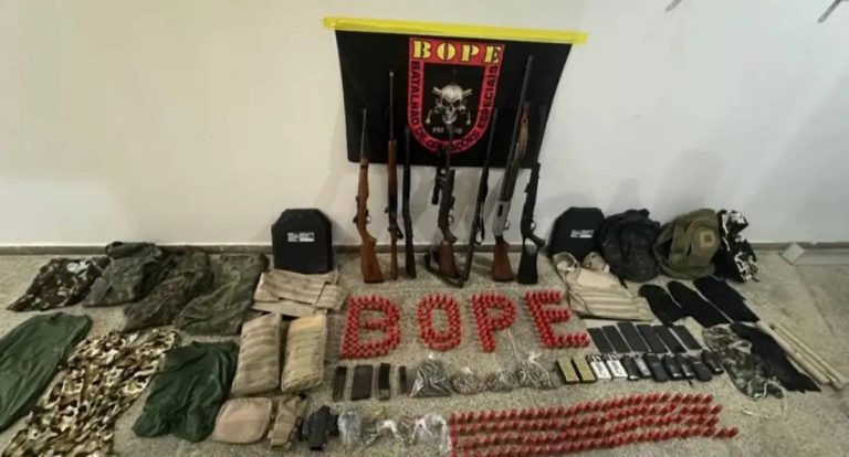 PM de Rondônia apreende arsenal de grupo armado da LCP em Machadinho