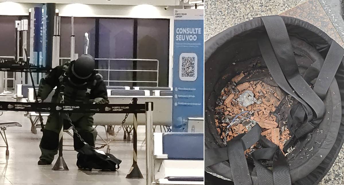 PM e PF divulgam detalhes sobre suspeita de bomba em Porto Velho