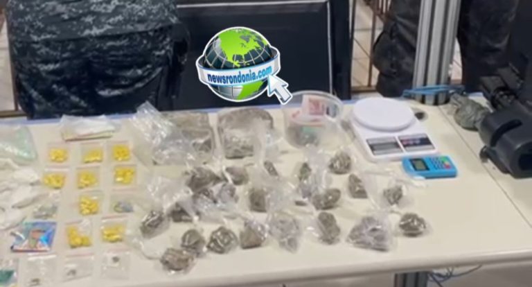 PM fecha laboratório de drogas sintéticas e prende três traficantes na zona norte de Porto Velho