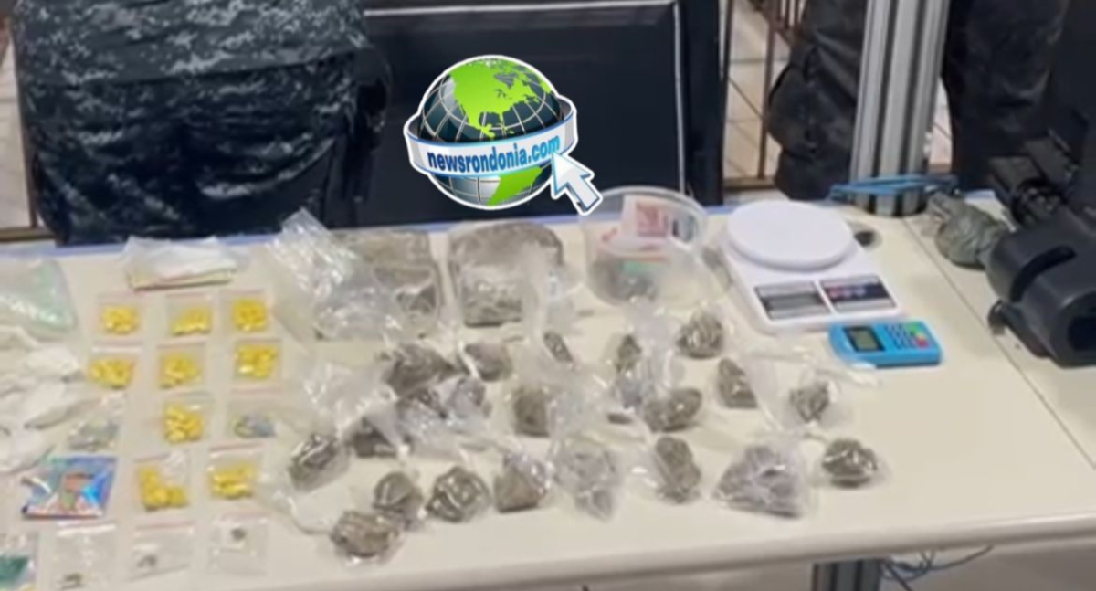 PM fecha laboratório de drogas sintéticas e prende três traficantes na zona norte de Porto Velho