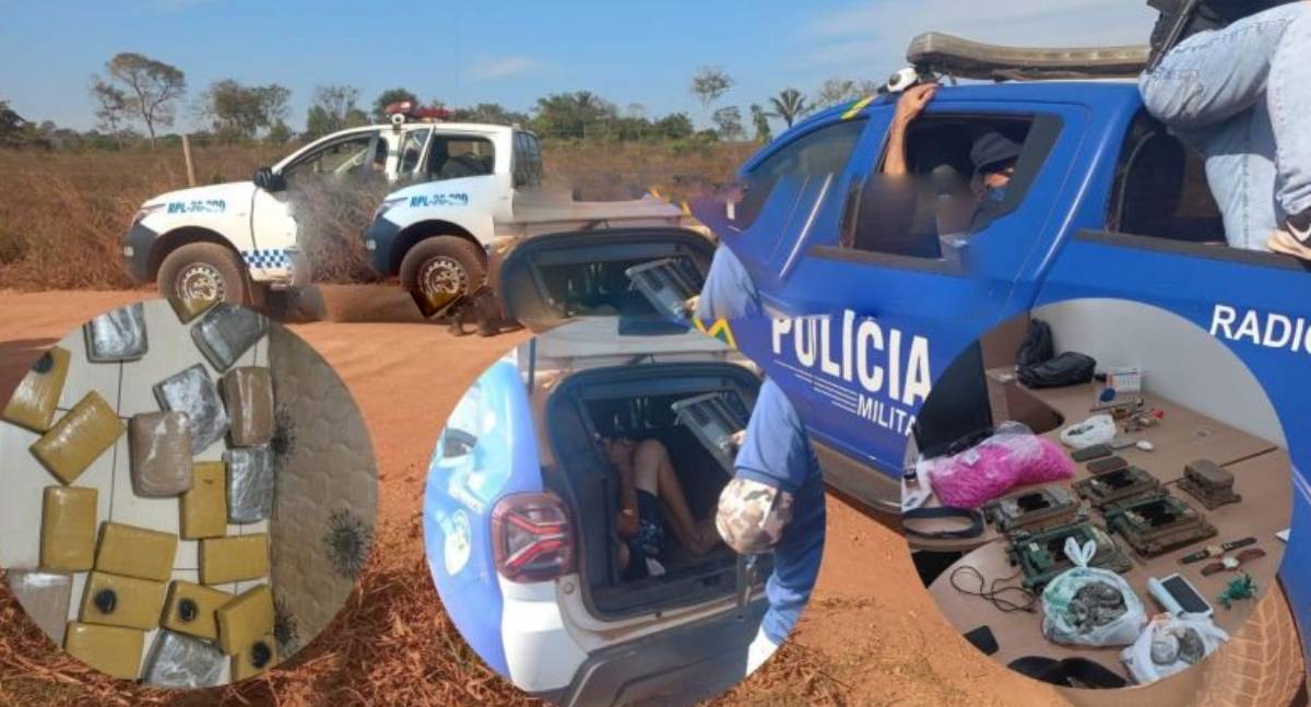 PM prende sete suspeitos por sequestro e tráfico em Rolim de Moura