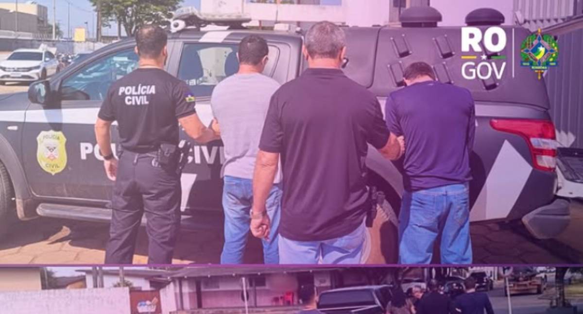 Polícia Civil de Rondônia realiza três prisões durante a campanha Agosto Lilás em Vilhena