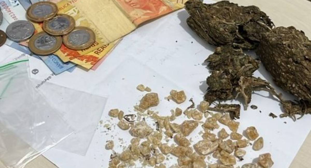 Polícia Militar apreende drogas e prende suspeitos em Jaru