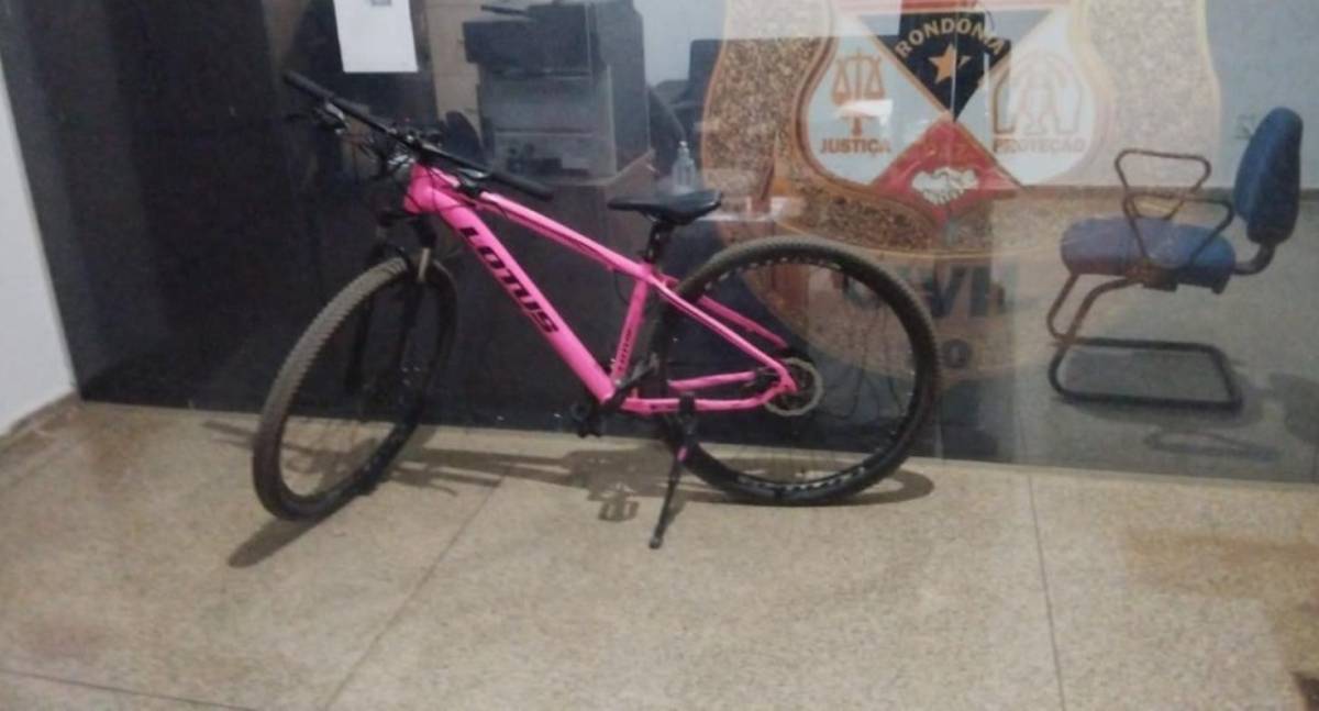 Polícia recupera bicicleta furtada em Ji-Paraná