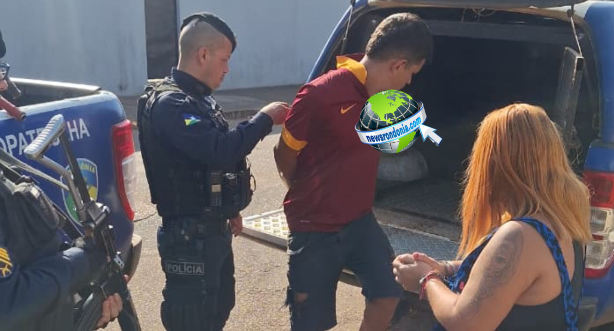 Policiais do 5º BPM fecham boca de fumo e prendem casal no bairro Embratel em Porto Velho