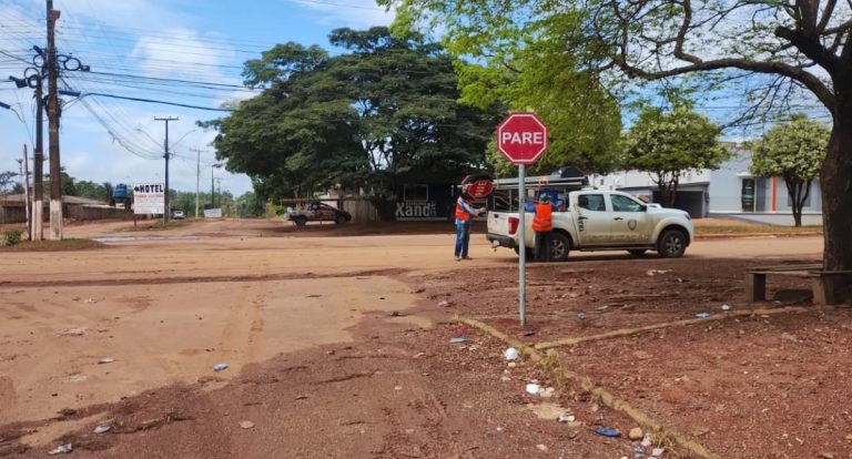 Prefeitura intensifica sinalização viária nos distritos de Porto Velho, diz Semtran