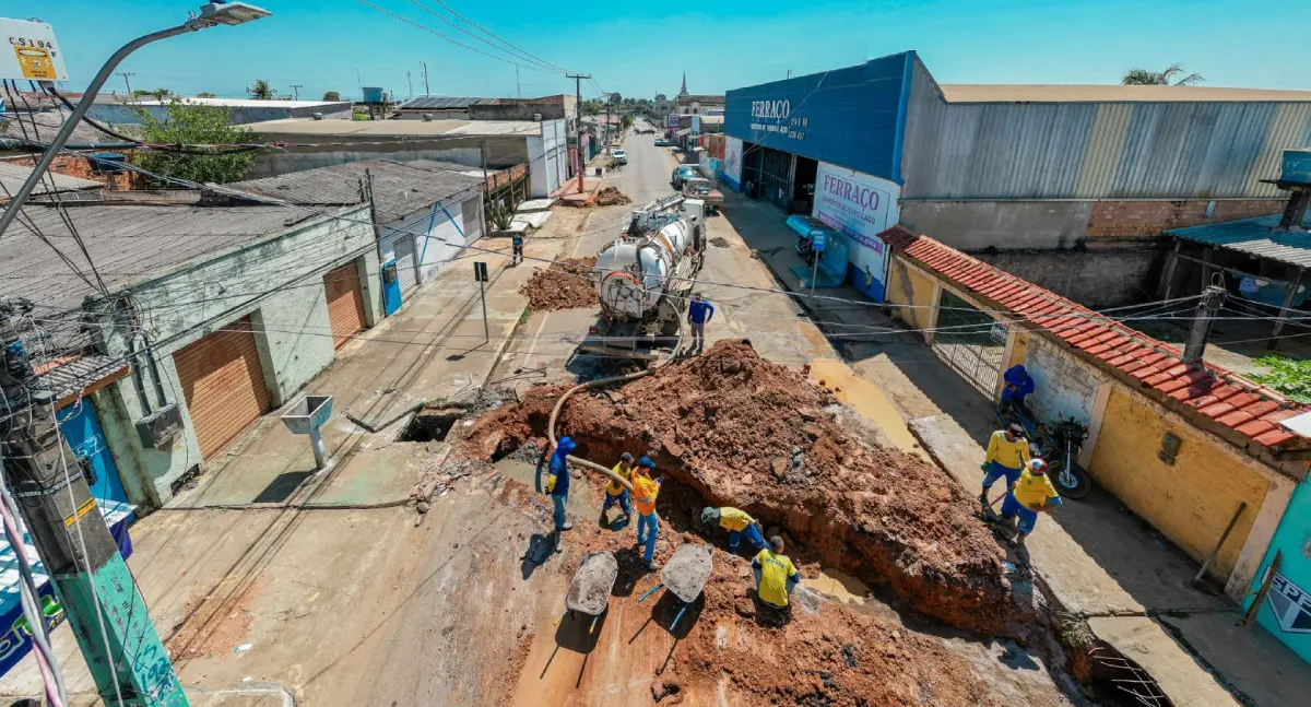 Prefeitura reforça drenagem na José Amador dos Reis e reduz risco de alagamentos na zona Leste