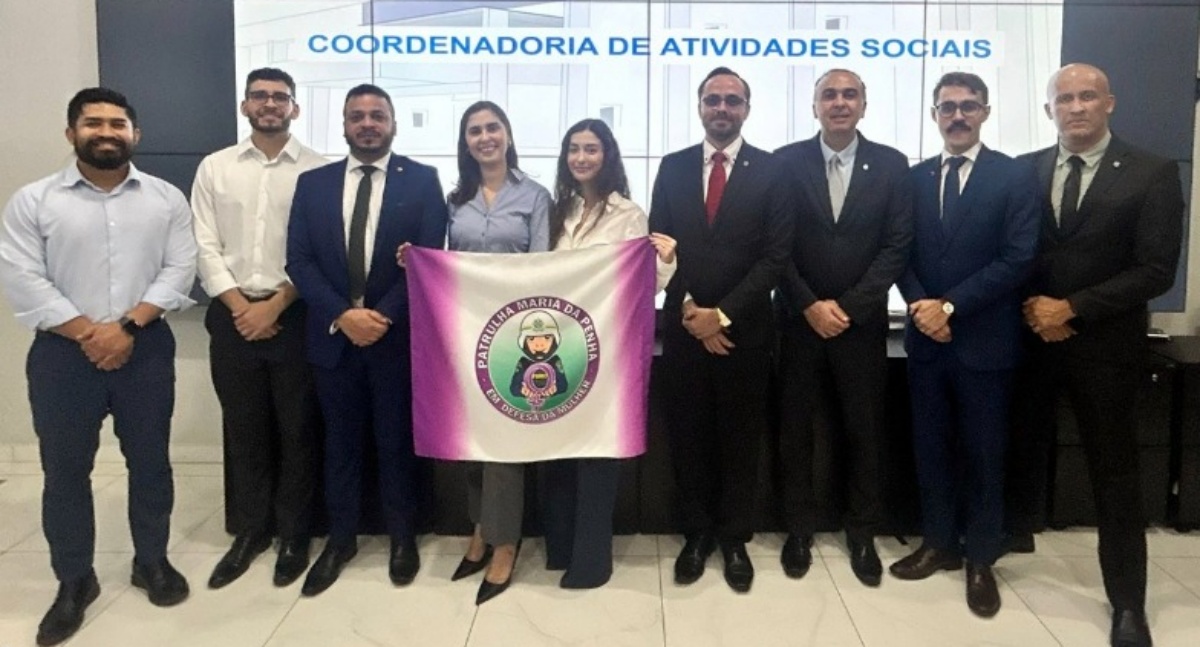 Promotores substitutos conhecem sistemas de proteção à mulher da Sesdec e da Polícia Militar