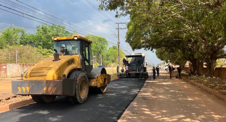 Recapeamento e drenagem na rua Ibrahim Sued promete acabar com alagamentos em Porto Velho