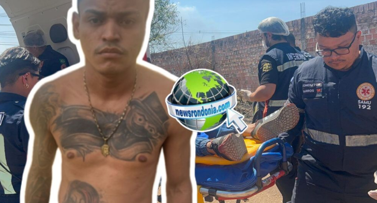 Reeducando atacado a tiros em garupa de mototáxi morre no hospital em Porto Velho