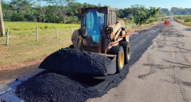 Rodovia-370 recebe manutenção do governo de RO em 37 quilômetros entre Cabixi e Colorado do Oeste - News Rondônia