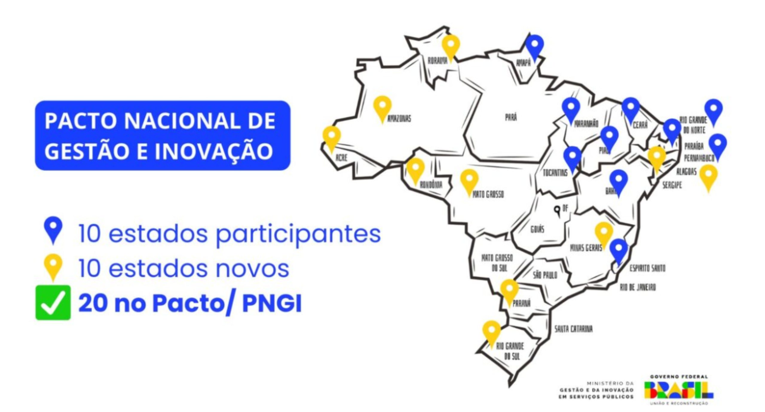 Rondônia adere ao Pacto Nacional de Gestão e Inovação e reforça compromisso com modernização da administração pública