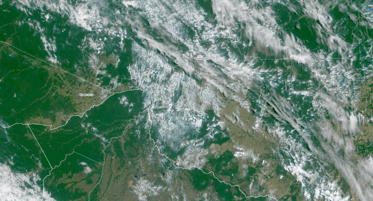 Rondônia terá chuva nas próximas 24 horas, segundo o Inmet
