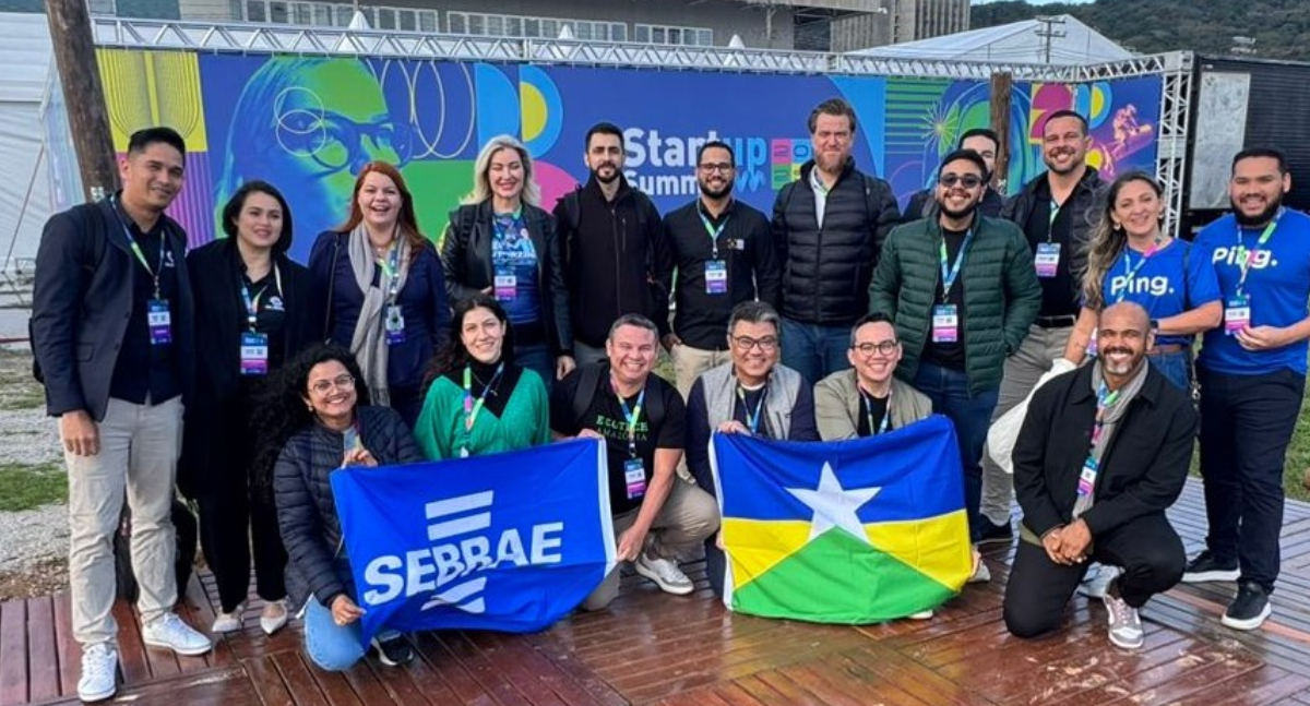 Sebrae leva 20 startups de Rondônia ao Startup Summit 2025 em Florianópolis