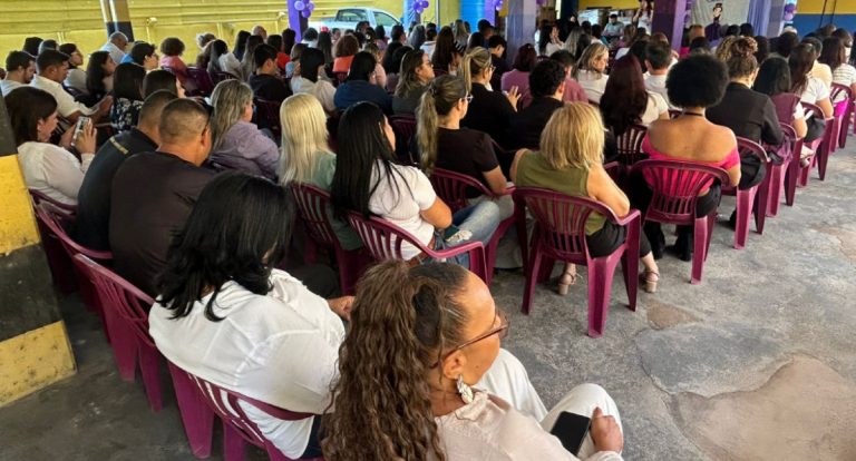 Semed promove evento de conscientização no Agosto Lilás com foco no combate à violência contra a mulher