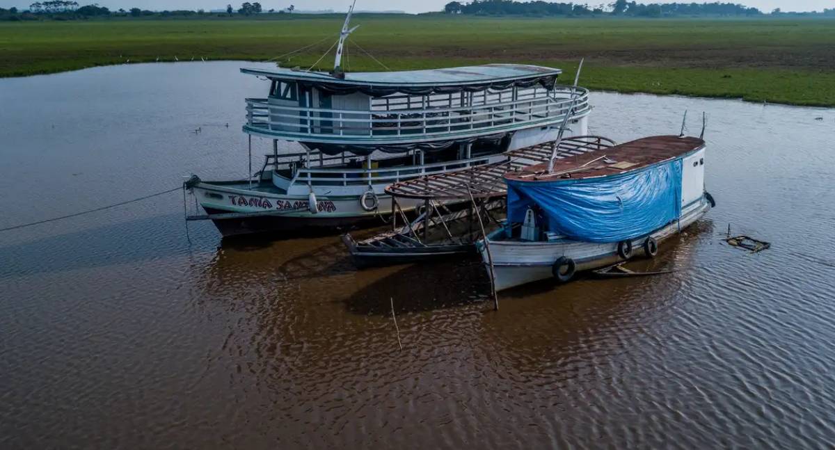 Situação de rios na Amazônia é crítica por escassez de água, diz ANA