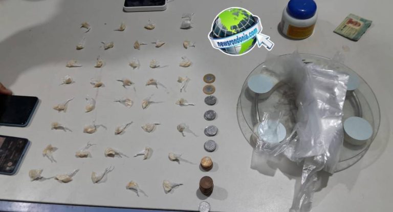 Traficante passa mal depois de ser flagrado vendendo drogas para viciado no Teixeirão