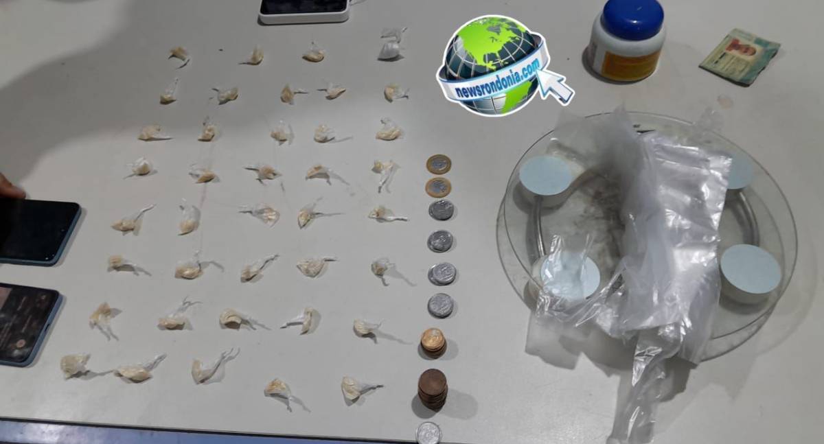 Traficante passa mal depois de ser flagrado vendendo drogas para viciado no Teixeirão