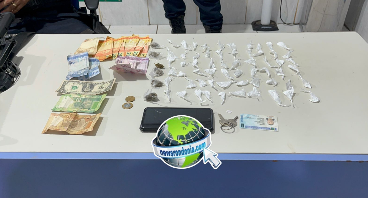 Venezuelano é preso com drogas e dinheiro estrangeiro em condomínio na zona leste