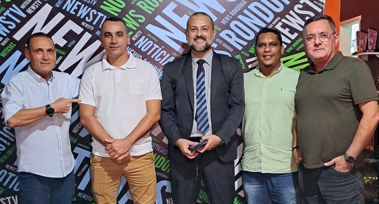 Vereador Osvaldo Ferreira, de Humaitá, visita Jornal News Rondônia para fortalecer laços e discutir esporte e turismo - News Rondônia