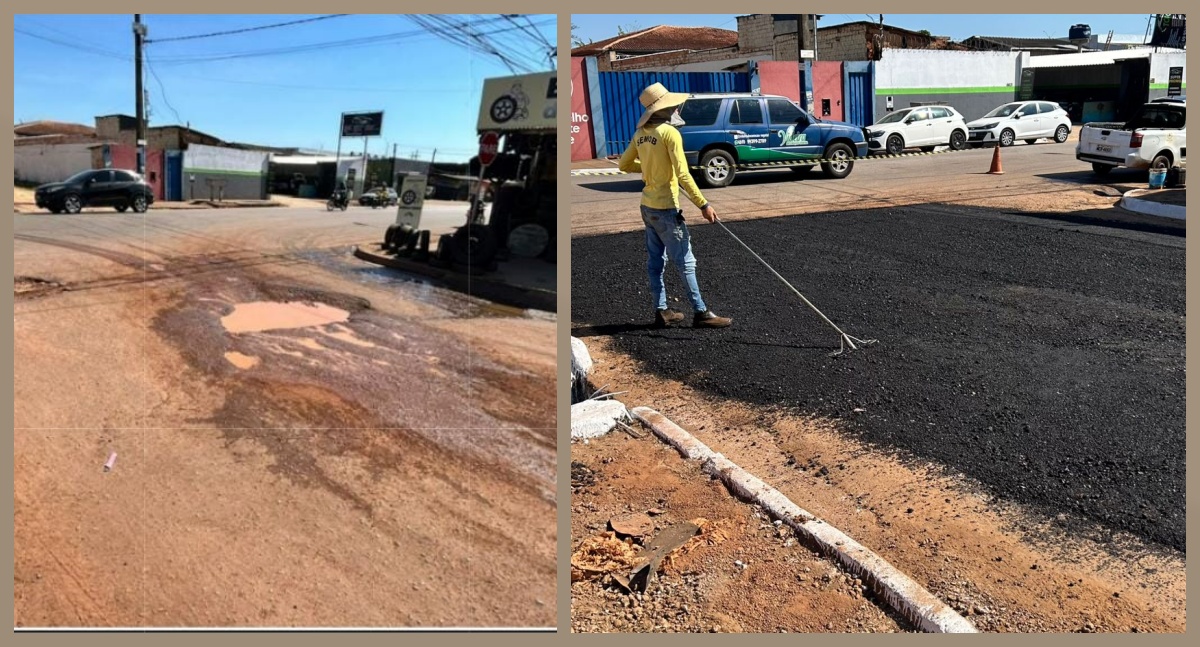 Vereador Pedro Geovar garante recapeamento e tapa-buracos na Rua Peroba
