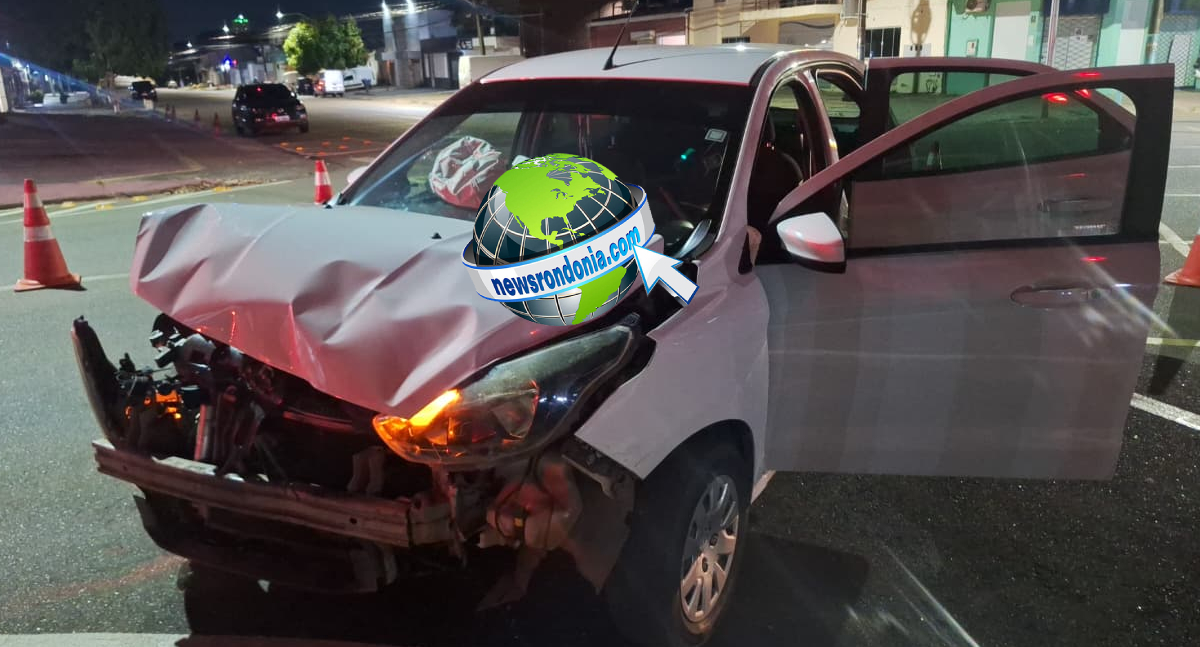 Violenta colisão envolvendo ambulância na capital é registrada nesta segunda