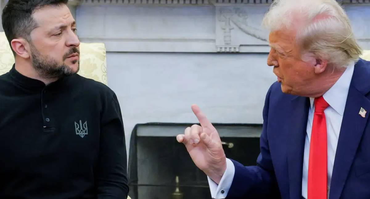 Zelensky se encontra com Trump e líderes europeus em Washington