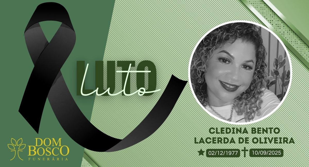 Nota de Pesar: Cledina Benta Lacerda de Oliveira