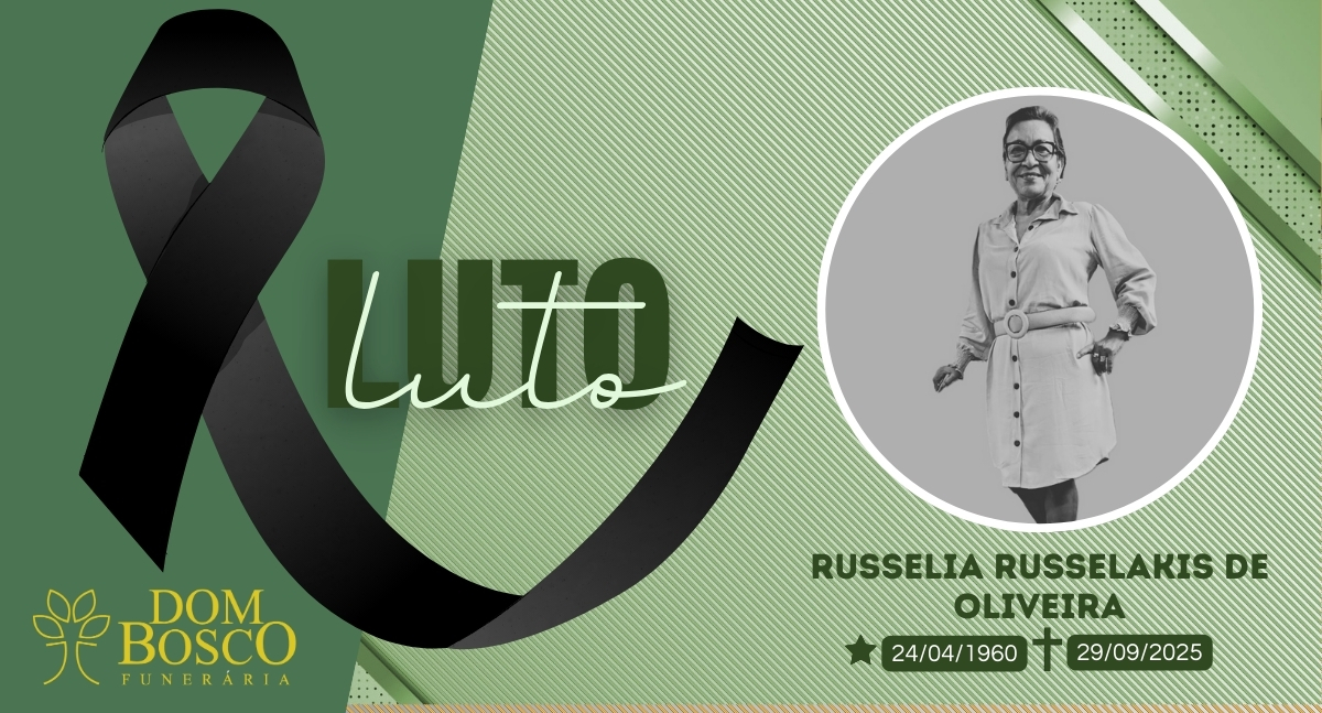 Nota de pesar Russelia Russelakis de Oliveira