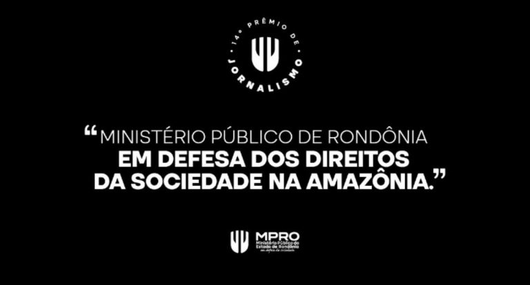 Prêmio MPRO de Jornalismo abre inscrições na próxima semana - News Rondônia