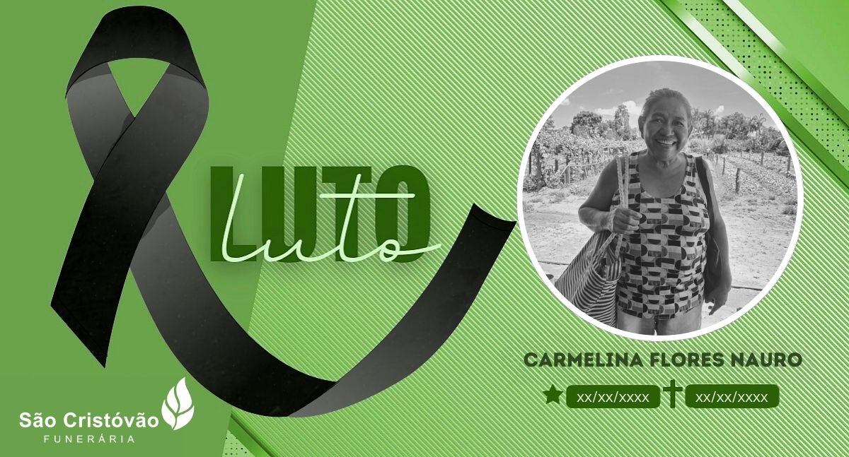 Nota de falecimento: Carmelina Flores Nauro