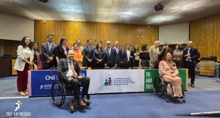 TRT-14 participa de encontro nacional sobre inclusão de pessoas com deficiência - News Rondônia