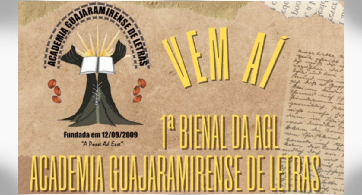 Academia Guajaramirense de Letras prepara sua primeira Bienal Internacional de Literatura