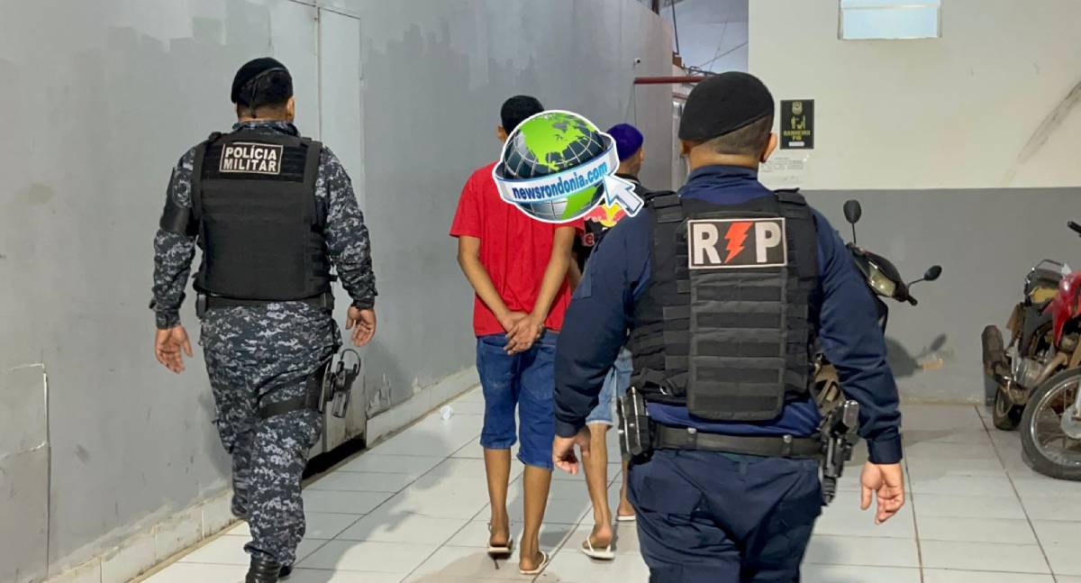 Adolescentes e comparsa são flagrados vendendo drogas no Jerusalém da Amazônia