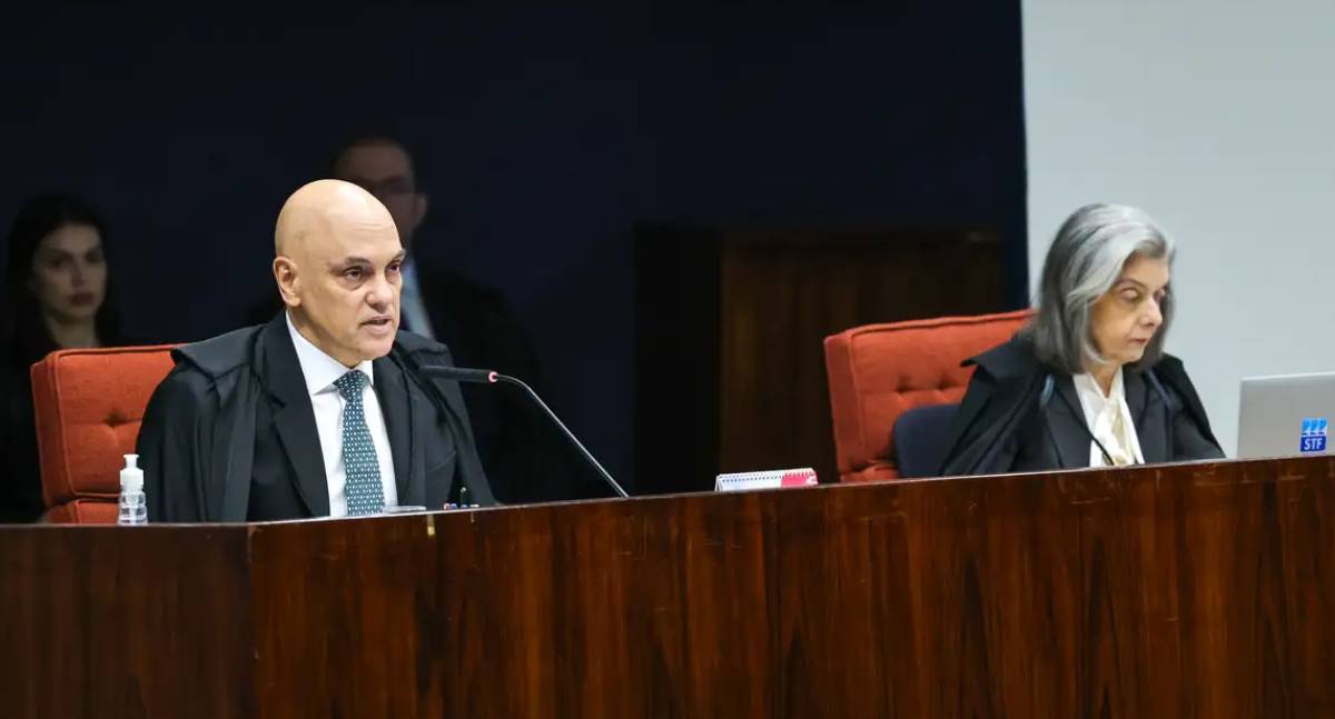 Alexandre de Moraes lê relatório em julgamento da trama golpista no STF