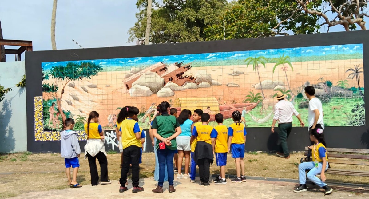 Alunos da rede municipal exploram a história e cultura de Porto Velho