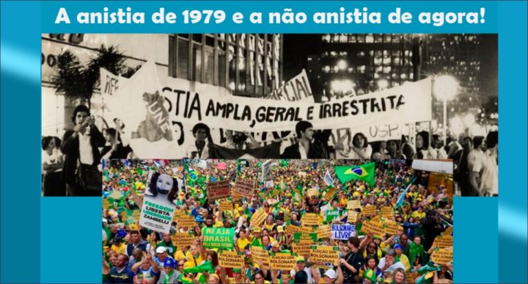Anistia para quem matou, torturou e assaltou banco. Mas para a mulher do batom, só redução de pena