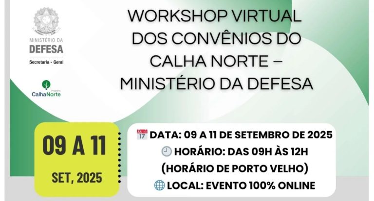 AROM e Calha Norte promovem workshop virtual sobre gestão de convênios em Rondônia