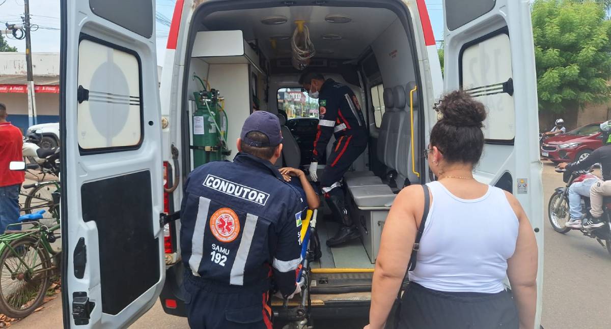 Atropelamento de estudante com bicicleta elétrica em Porto Velho