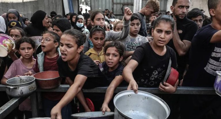 Aumento alarmante da desnutrição infantil em Gaza