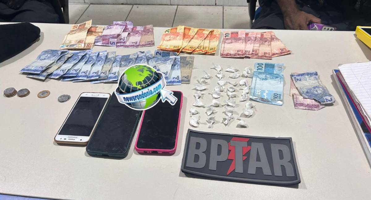 BPTAR prende dono de conveniência de fachada e apreende drogas no Aponiã