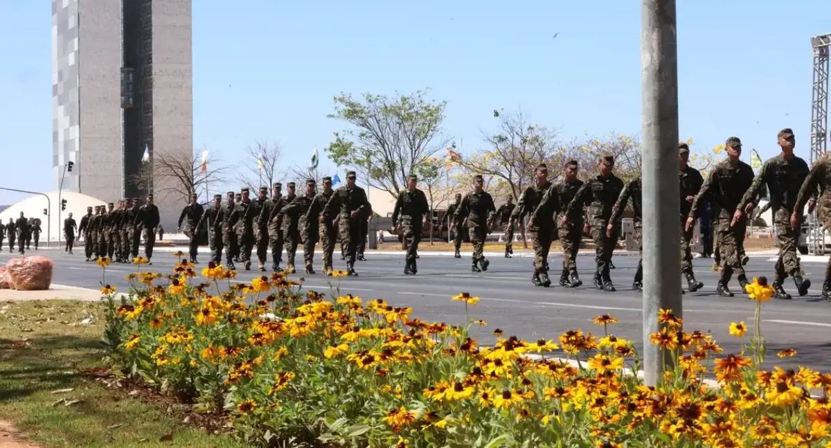 Brasília se prepara para desfile de 7 de setembro