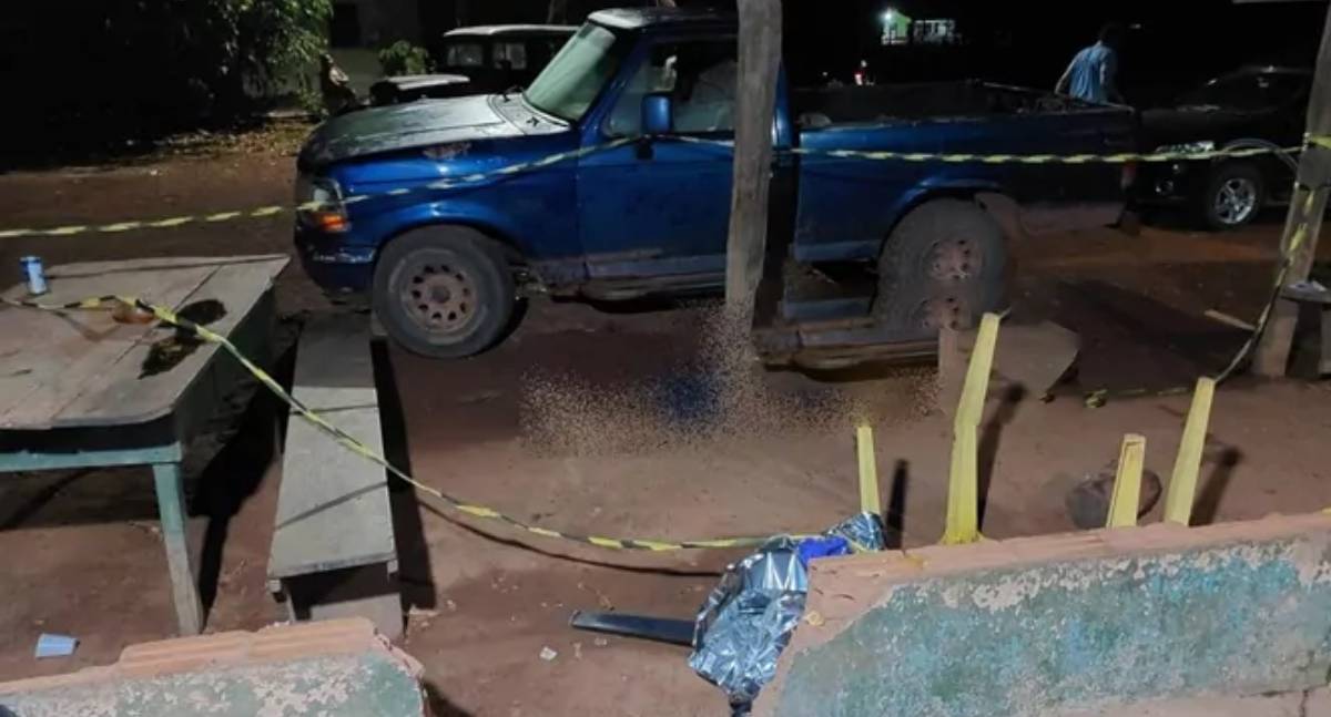 Briga em bar rural termina com homem morto a pauladas em Pimenta Bueno