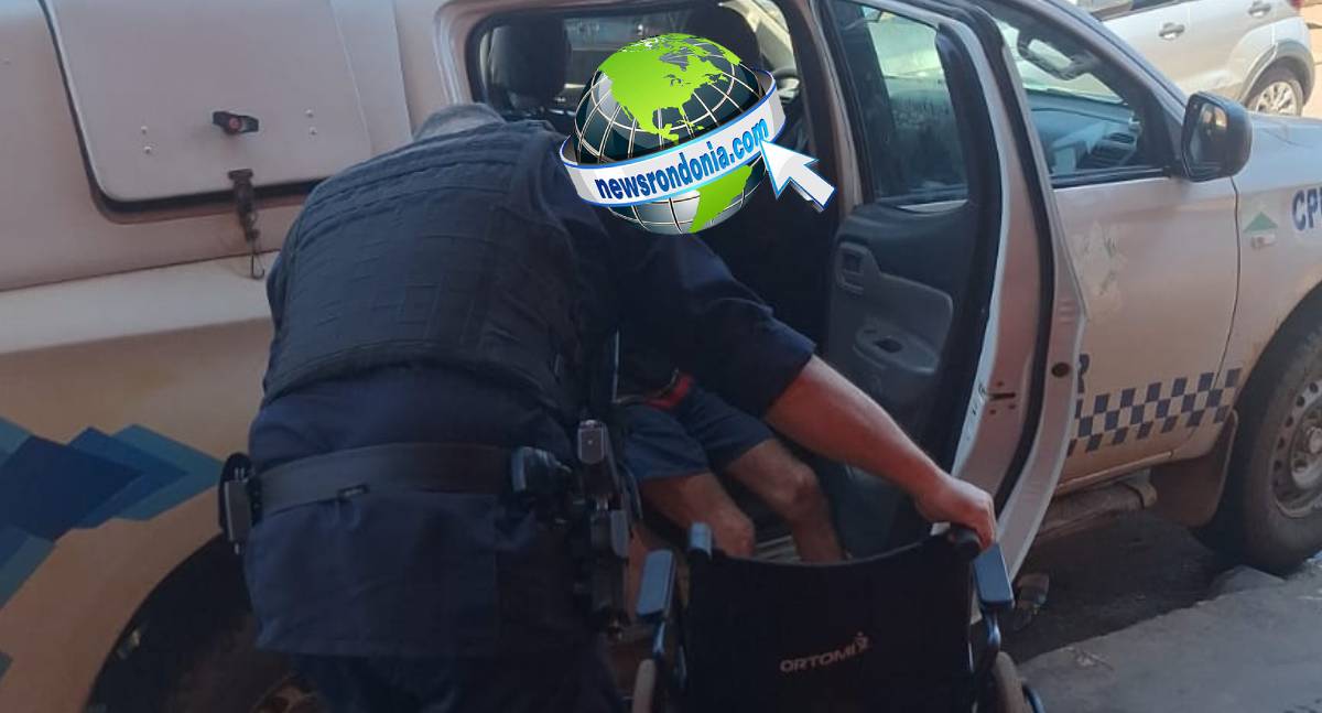 Cadeirante foragido por violência doméstica é recapturado pela PM na zona Leste