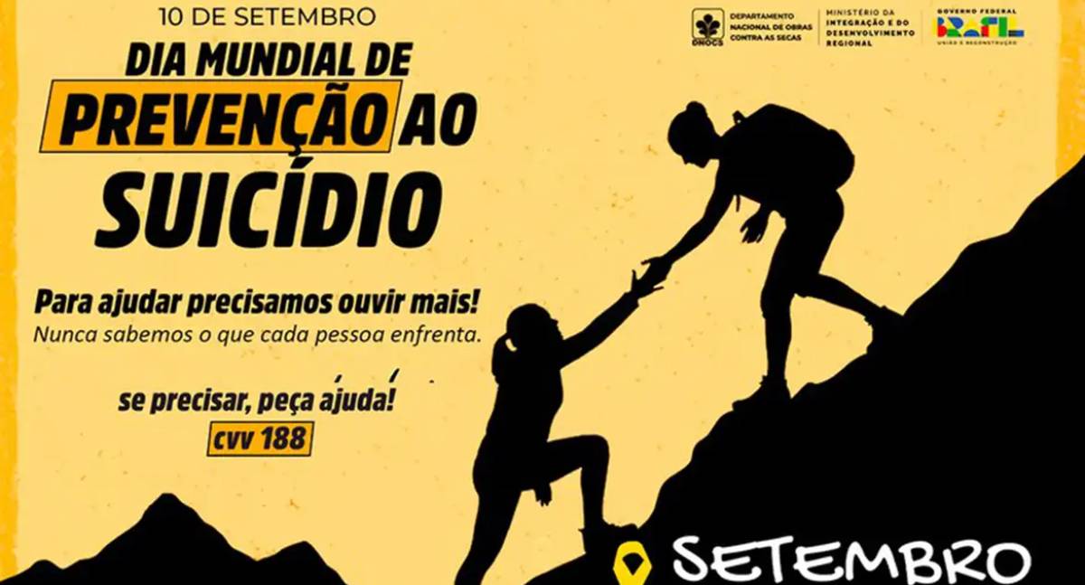 Campanha Setembro Amarelo agora é lei