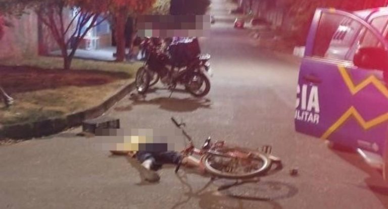 Ciclista fica inconsciente após acidente em Jaru
