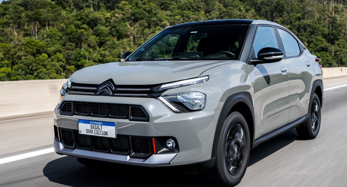 Citroën lança linha Basalt 2026 com quatro versões e nova Dark Edition