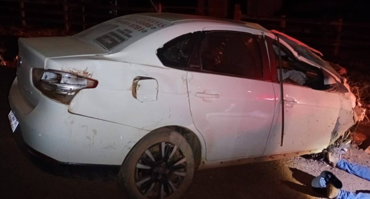 Comerciante morre em acidente de carro em Vale do Paraíso