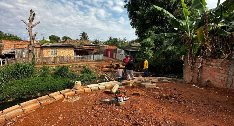 Construção da nova ponte no bairro Costa e Silva entra em fase final
